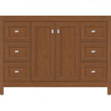 Strasser Woodenwork 53.157 - 48 X 21 X 34.5 Alki View Vanity Deco Miter Cinn Cherry Sb