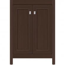 Strasser Woodenwork 53.247 - 24 X 21 X 34.5 Alki View Vanity Deco Miter Choc Oak Std