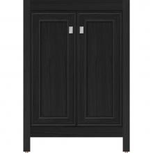 Strasser Woodenwork 53.158 - 24 X 18.5 X 34.5 Alki View Vanity Deco Miter Midnight Oak Std