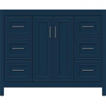 Strasser Woodenwork 58-113 - 42 X 21 X 34.5 Alki View Vanity Deco Miter Lapis Night Sb