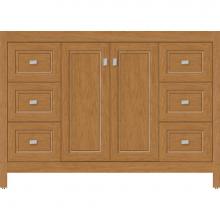 Strasser Woodenwork 53.810 - 48 X 18.5 X 34.5 Alki View Vanity Ogee Miter Nat Cherry Sb