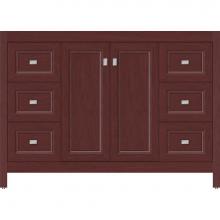 Strasser Woodenwork 54.100 - 48 X 18.5 X 34.5 Alki View Vanity Ogee Miter Dk Cherry Sb