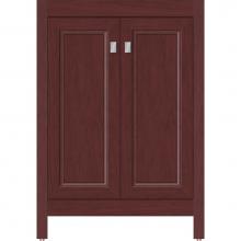 Strasser Woodenwork 54.112 - 24 X 18.5 X 34.5 Alki View Vanity Ogee Miter Dk Cherry Std