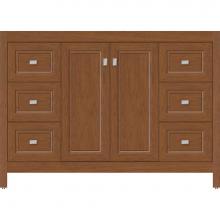 Strasser Woodenwork 53.807 - 48 X 21 X 34.5 Alki View Vanity Ogee Miter Cinn Cherry Sb