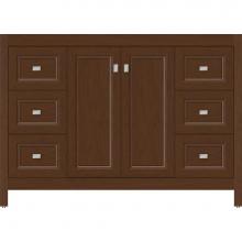 Strasser Woodenwork 54.048 - 48 X 18.5 X 34.5 Alki View Vanity Ogee Miter Pecan Cherry Sb