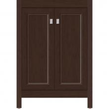 Strasser Woodenwork 54.085 - 24 X 21 X 34.5 Alki View Vanity Ogee Miter Choc Cherry Std