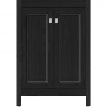 Strasser Woodenwork 53.805 - 24 X 21 X 34.5 Alki View Vanity Ogee Miter Midnight Oak Std