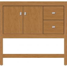 Strasser Woodenwork 51.201 - 36 X 18.5 X 34.5 Alki Spa Vanity Slab Nat Cherry Rh