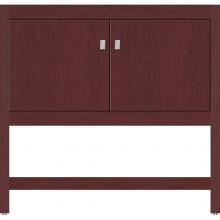 Strasser Woodenwork 51.403 - 36 X 18.5 X 34.5 Alki Spa Vanity Slab Dk Cherry Std