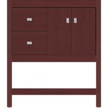 Strasser Woodenwork 51.236 - 30 X 18.5 X 34.5 Alki Spa Vanity Slab Dk Cherry Lh
