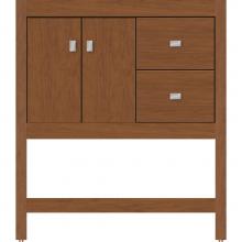 Strasser Woodenwork 51.255 - 30 X 21 X 34.5 Alki Spa Vanity Slab Cinn Cherry Rh