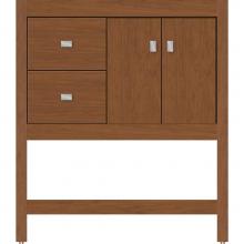 Strasser Woodenwork 51.258 - 30 X 18.5 X 34.5 Alki Spa Vanity Slab Cinn Cherry Lh