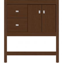 Strasser Woodenwork 54.505 - 30 X 21 X 34.5 Alki Spa Vanity Slab Pecan Cherry Lh
