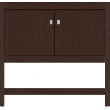 Strasser Woodenwork 51.391 - 36 X 21 X 34.5 Alki Spa Vanity Slab Choc Cherry Std