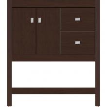 Strasser Woodenwork 51.161 - 30 X 21 X 34.5 Alki Spa Vanity Slab Choc Cherry Rh
