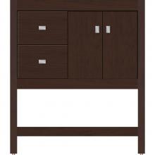 Strasser Woodenwork 51.164 - 30 X 18.5 X 34.5 Alki Spa Vanity Slab Choc Cherry Lh