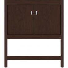 Strasser Woodenwork 51.303 - 30 X 21 X 34.5 Alki Spa Vanity Slab Choc Cherry Std