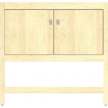Strasser Woodenwork 51.400 - 36 X 21 X 34.5 Alki Spa Vanity Slab Nat Maple Std