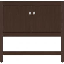 Strasser Woodenwork 54.595 - 36 X 21 X 34.5 Alki Spa Vanity Slab Choc Oak Std