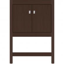 Strasser Woodenwork 54.585 - 24 X 21 X 34.5 Alki Spa Vanity Slab Choc Oak Std