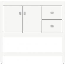 Strasser Woodenwork 51.195 - 36 X 18.5 X 34.5 Alki Spa Vanity Slab Sat White Rh