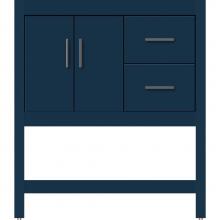 Strasser Woodenwork 58-207 - 30 X 21 X 34.5 Alki Spa Vanity Slab Lapis Night Rh