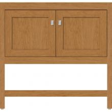 Strasser Woodenwork 51.413 - 36 X 21 X 34.5 Alki Spa Vanity Shaker Nat Cherry Std