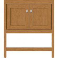 Strasser Woodenwork 51.298 - 30 X 18.5 X 34.5 Alki Spa Vanity Shaker Nat Cherry Std