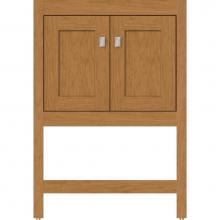 Strasser Woodenwork 51.095 - 24 X 21 X 34.5 Alki Spa Vanity Shaker Nat Cherry Std