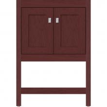 Strasser Woodenwork 51.099 - 24 X 18.5 X 34.5 Alki Spa Vanity Shaker Dk Cherry Std