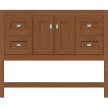 Strasser Woodenwork 51.106 - 42 X 18.5 X 34.5 Alki Spa Vanity Shaker Cinn Cherry Sb