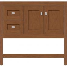 Strasser Woodenwork 51.110 - 36 X 18.5 X 34.5 Alki Spa Vanity Shaker Cinn Cherry Lh
