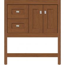Strasser Woodenwork 51.114 - 30 X 18.5 X 34.5 Alki Spa Vanity Shaker Cinn Cherry Lh