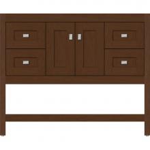 Strasser Woodenwork 54.479 - 42 X 21 X 34.5 Alki Spa Vanity Shaker Pecan Cherry Sb