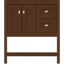 Strasser Woodenwork 54.485 - 30 X 21 X 34.5 Alki Spa Vanity Shaker Pecan Cherry Rh