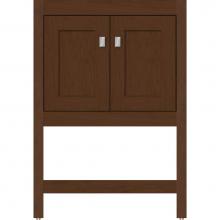 Strasser Woodenwork 54.490 - 24 X 18.5 X 34.5 Alki Spa Vanity Shaker Pecan Cherry Std