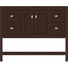 Strasser Woodenwork 51.013 - 42 X 21 X 34.5 Alki Spa Vanity Shaker Choc Cherry Sb