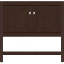 Strasser Woodenwork 51.408 - 36 X 18.5 X 34.5 Alki Spa Vanity Shaker Choc Cherry Std