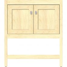 Strasser Woodenwork 51.300 - 30 X 18.5 X 34.5 Alki Spa Vanity Shaker Nat Maple Std