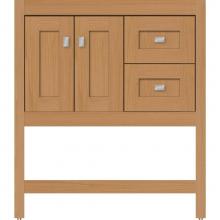 Strasser Woodenwork 51.506 - 30 X 21 X 34.5 Alki Spa Vanity Shaker Nat Oak Rh