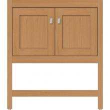 Strasser Woodenwork 51.508 - 30 X 21 X 34.5 Alki Spa Vanity Shaker Nat Oak Std