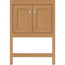 Strasser Woodenwork 51.509 - 24 X 21 X 34.5 Alki Spa Vanity Shaker Nat Oak Std