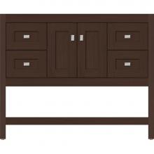 Strasser Woodenwork 54.557 - 42 X 21 X 34.5 Alki Spa Vanity Shaker Choc Oak Sb