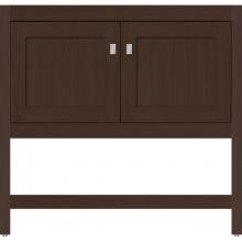 Strasser Woodenwork 54.598 - 36 X 18.5 X 34.5 Alki Spa Vanity Shaker Choc Oak Std