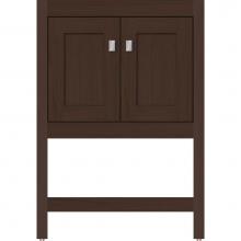 Strasser Woodenwork 54.568 - 24 X 18.5 X 34.5 Alki Spa Vanity Shaker Choc Oak Std