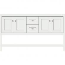 Strasser Woodenwork 54.785 - 60 X 21 X 34.5 Alki Spa Vanity Shaker Powder Grey Db