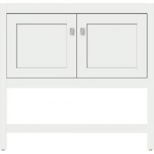 Strasser Woodenwork 54.832 - 36 X 18.5 X 34.5 Alki Spa Vanity Shaker Powder Grey Std