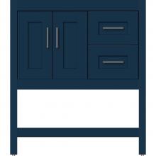 Strasser Woodenwork 58-164 - 30 X 18.5 X 34.5 Alki Spa Vanity Shaker Lapis Night Rh