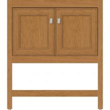 Strasser Woodenwork 54.361 - 30 X 21 X 34.5 Alki Spa Vanity Deco Miter Nat Cherry Std