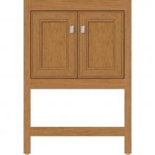 Strasser Woodenwork 54.310 - 24 X 18.5 X 34.5 Alki Spa Vanity Deco Miter Nat Cherry Std